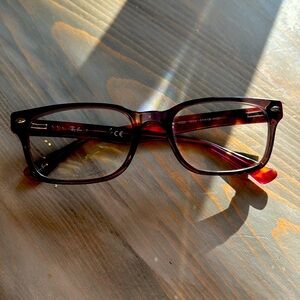 RayBan glasses burgundy pink (51 18 135 for sizing)